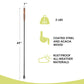 Blow Stick Extendable Blow Poke | Durable Steel and Hardwood